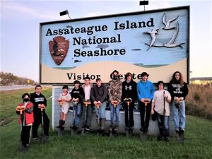 Area Boy Scouts Troop Completes Assateague Island Service Project