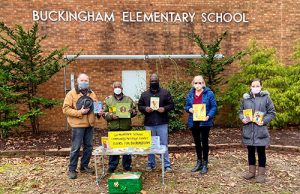 Germantown School Community Heritage Center Donate Books To Buckingham Elementary