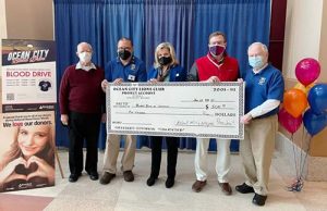OC Lions Donate $500 To Blood Bank