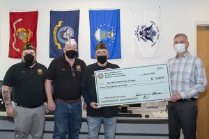 VFW Present $3,000 To Wor-Wic  Community College