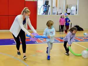 Worcester Prep Kindergarteners Participate in “100 Ways To Move”