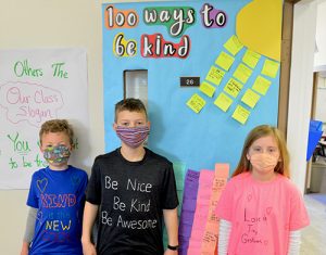 Worcester Prep Fourth Graders Show Off Message Of Kindness T-Shirts