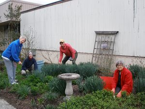 Worcester County Garden Club Spruce Up Ruth Bowie Butterfly Garden