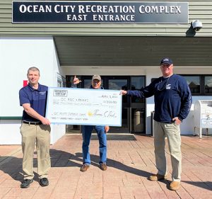 Surf Club Presents $1200 To OC Rec. & Parks For Scholarship