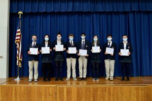 Worcester Prep Cum Laude Society Inducts 9 New Members
