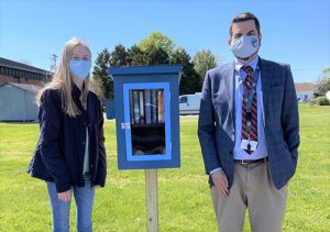 Decatur Key Club Present BIS With Little Free Library