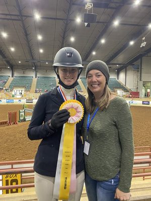 Decatur Senior Finishes 3rd In Equestrian Finals Event