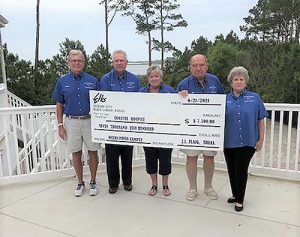 Elks Lodge Donates To Coastal Hospice