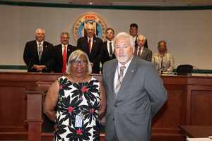 County Commissioners Commend Judicial Clerk For 36 Years Of Service