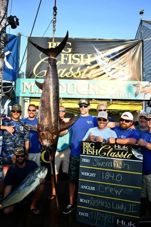 Restless Lady Crew Take Third In Big Fish Category During Big Fish Classic