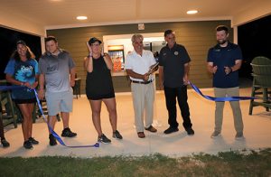 Showell Park Cuts Ribbon On New Concession Stand; Kicks Off Outdoor Movie Night