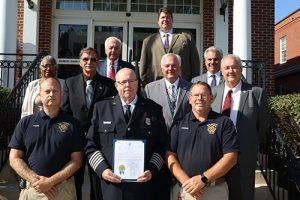 Commissioners Proclaim Oct. 3-9 As Worcester County Fire Prevention Week; October As Fire Prevention Month