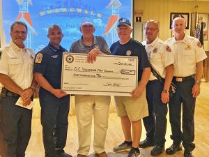 American Legion Contributes $5,000 To OC Volunteer Fire Dept.