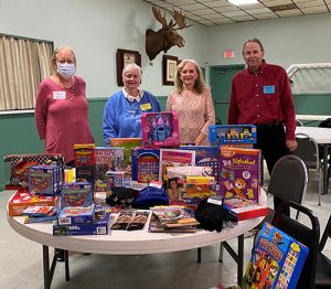 Retired Educators Collect Toys, Winter Wear For Salvation Army