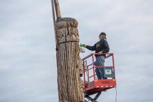 Ocean City Inlet Sculpture Restoration Underway