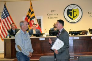 Outgoing Councilman Recognized