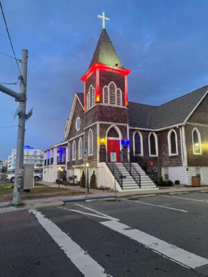 Historic OC Church Features New Light Display