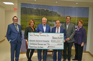 Burbage Donation To Fund Cancer Care Center Equipment